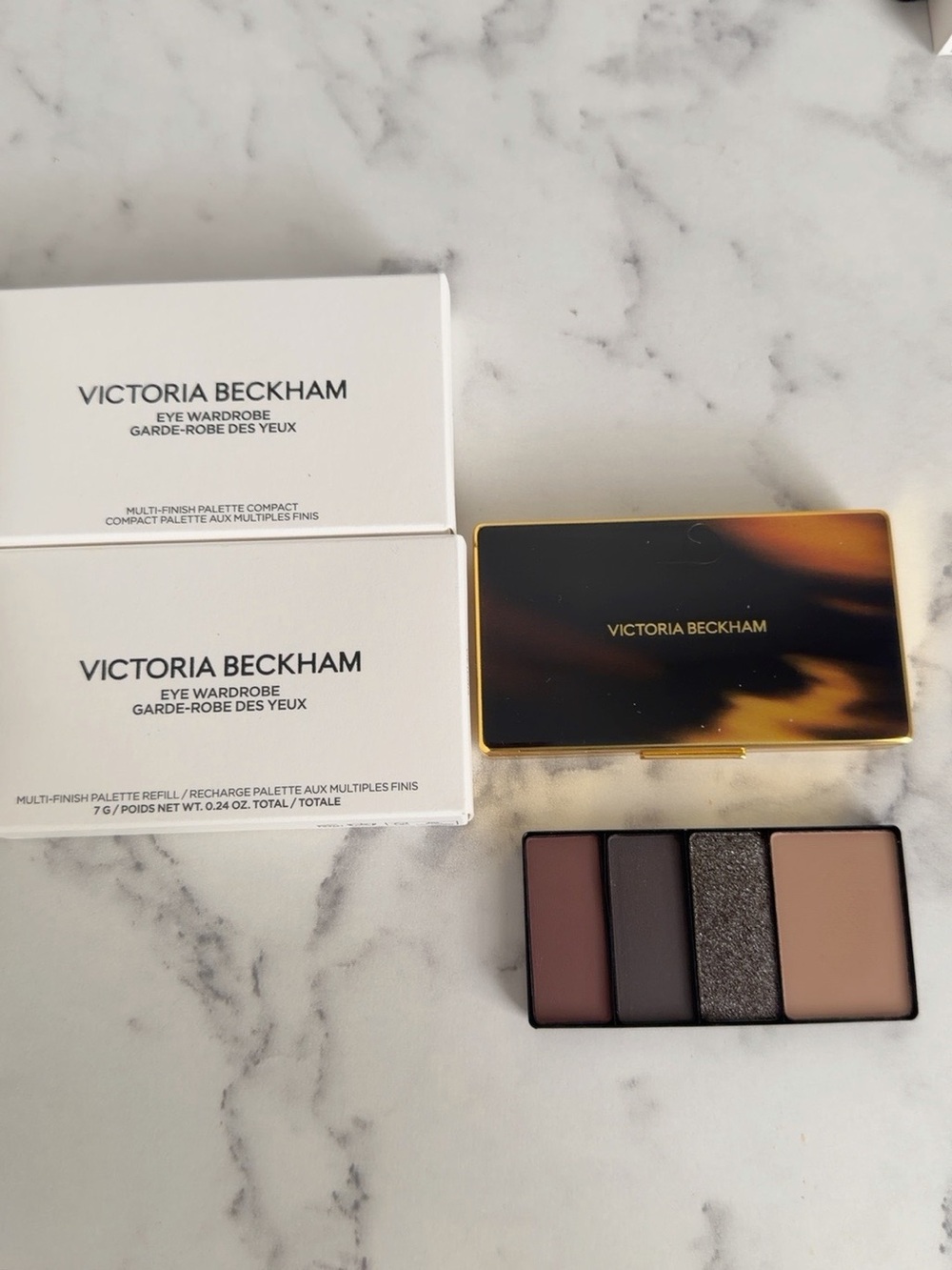 NEW Victoria Beckham Eye Wardrobe Palette + Victoria Refill